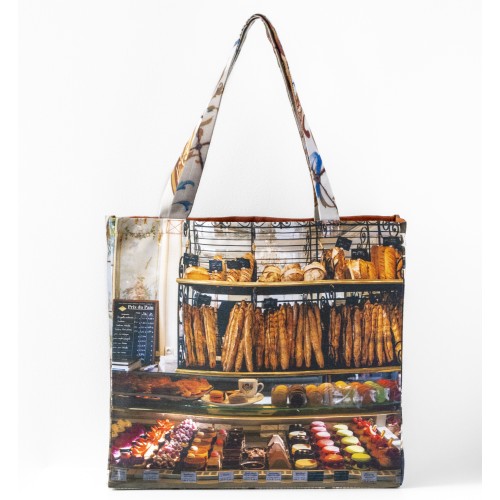 MARON BOUILLIE - Sac Cabas Paris Boulangerie "Au petit Versailles du marais"