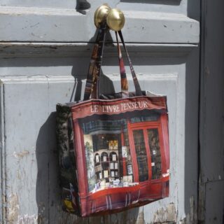 Maron Bouillie - Sac Cabas Paris Le livre penseur