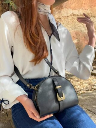 Maison Rottier - Sac en Cuir Noir – Nathalie Taille S