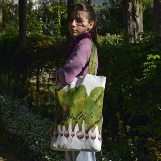 Sac de shopping Navets par la marque Maron Bouillie Maron Bouillie - Sac de shopping Navets