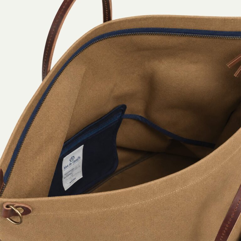 Bleu De Chauffe - Sac de voyage Cabine - Camel BM