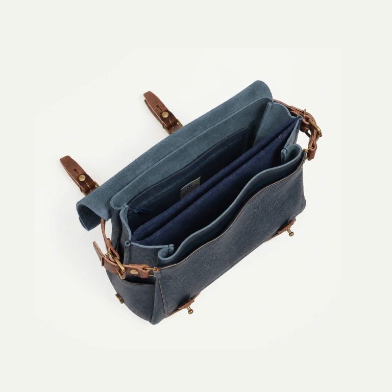 Bleu De Chauffe - Sac Postier Eclair S - Bleu Marin