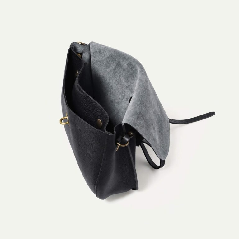 Bleu De Chauffe - Sac postier Pastel - Noir