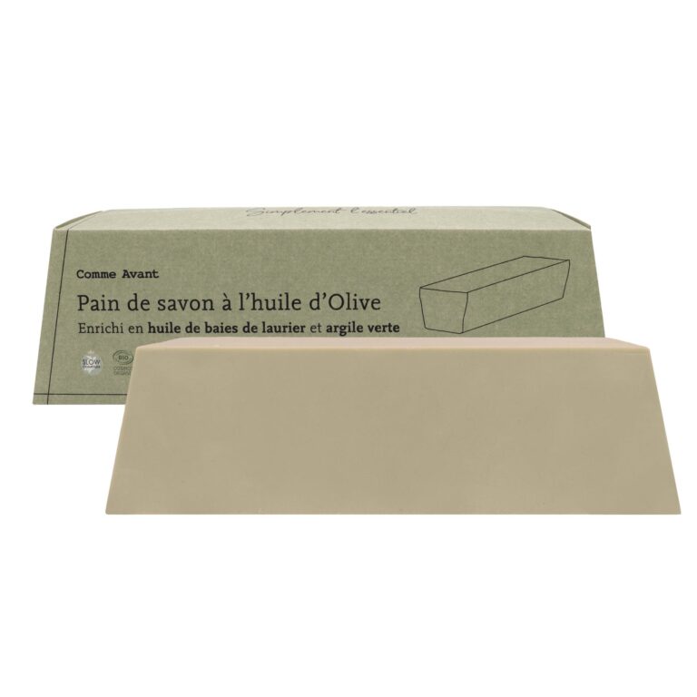 Comme Avant - Savon à l'huile de baies de laurier - Version 2 – 1 savon - 100g