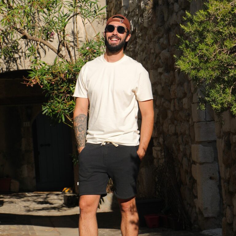 Comme Avant - Short en coton pour homme - Version 1 – XXL / Noir