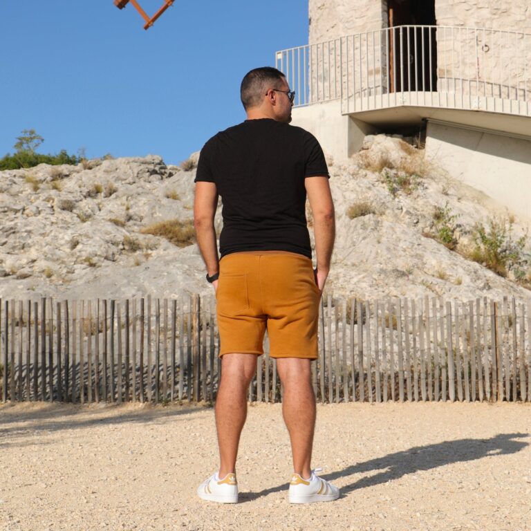 Comme Avant - Short en coton pour homme - Version 1 – XXL / Noir