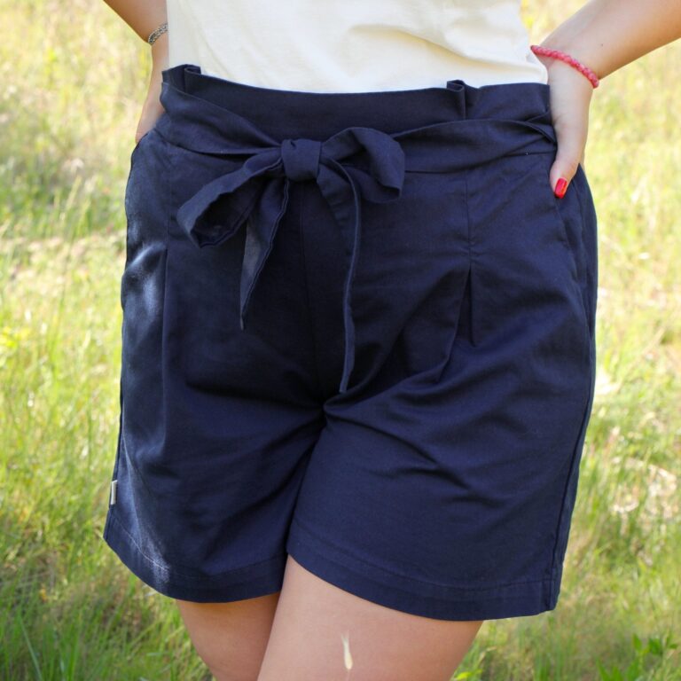 Comme Avant - Short en coton pour femme - Version 1 – Taille 3 / 46-48 / Camel