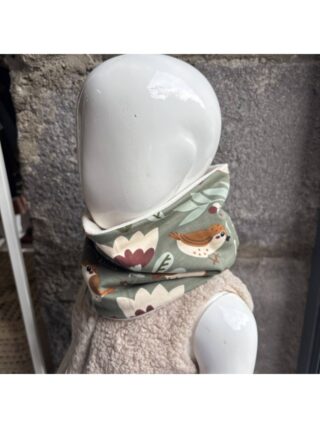 Snood et Beanie Alani par la marque Les Mômes des Dômes Les Mômes des Dômes - Snood et Beanie Alani