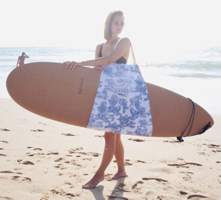 Maison Mallow - Surf Bag - Toile de Jouy – Toile de Jouy Bleue