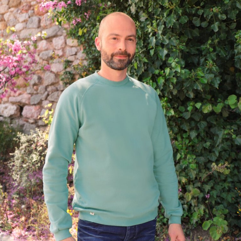 Comme Avant - Sweat en coton pour homme - Version 1 – Taille XXL / Écru