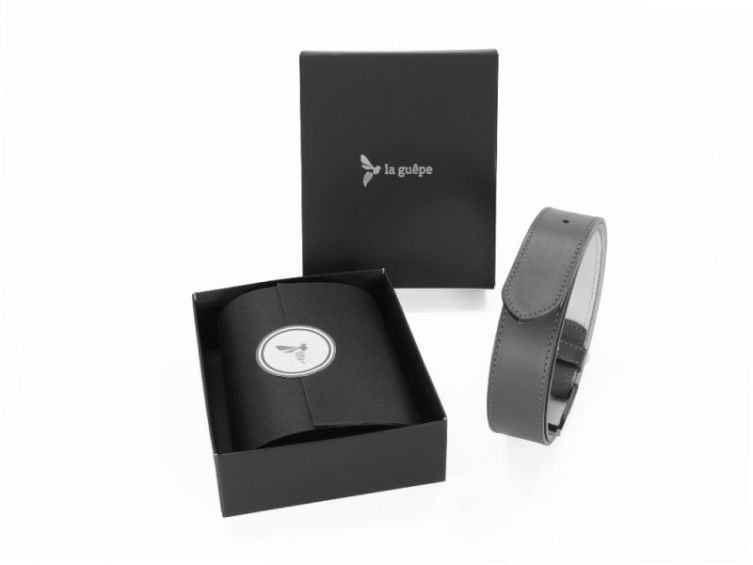 marine lisse et noir grainé - 5002