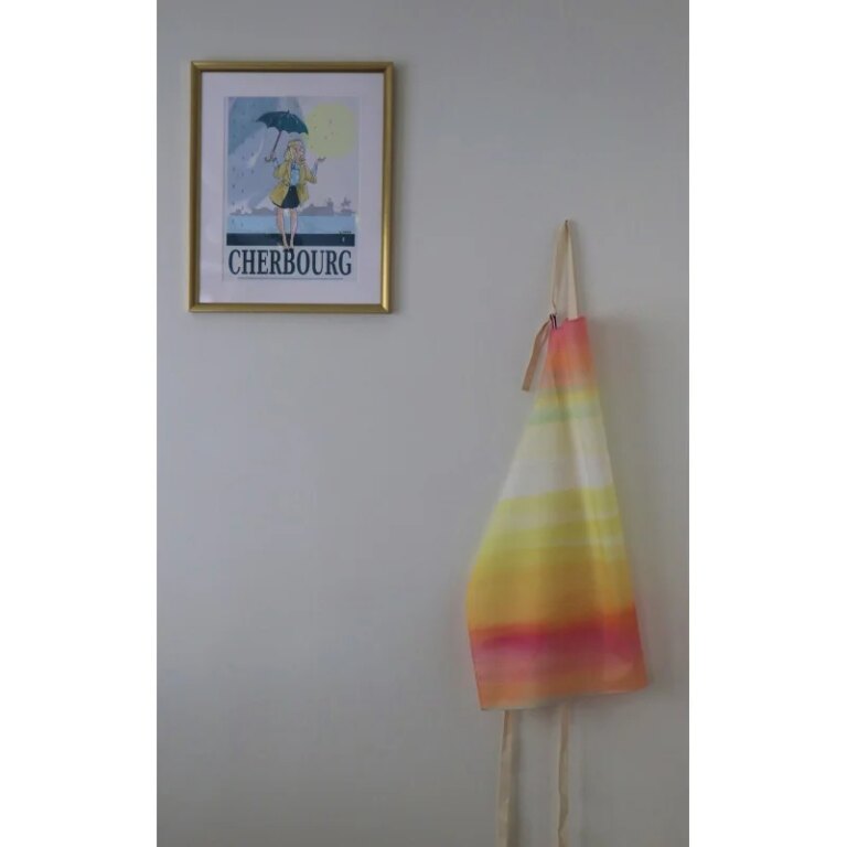 Fleur de Soleil - Tablier enduit Aquarelle – Sans poche
