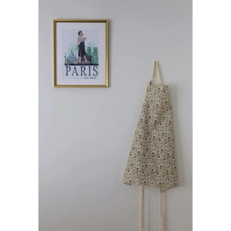 Fleur de Soleil - Tablier enduit Etamine – Sans poche
