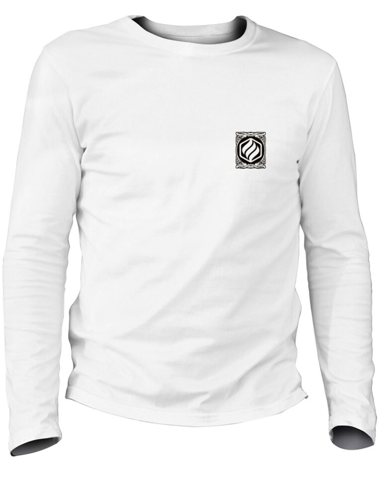 Adrenagliss - TIKI - TEE SHIRT MANCHES LONGUES HOMME FABRIQUÉ EN FRANCE EN COTON BIO – Gris chiné