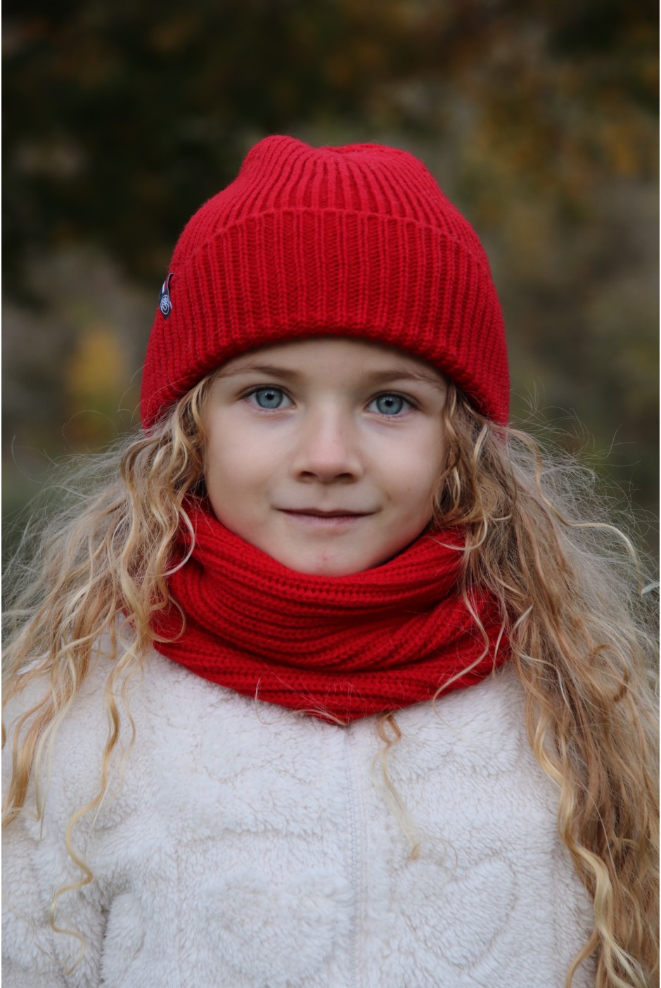 tour de cou perinne Maison Bonnefoy - Col enfant Perinne – Carmin