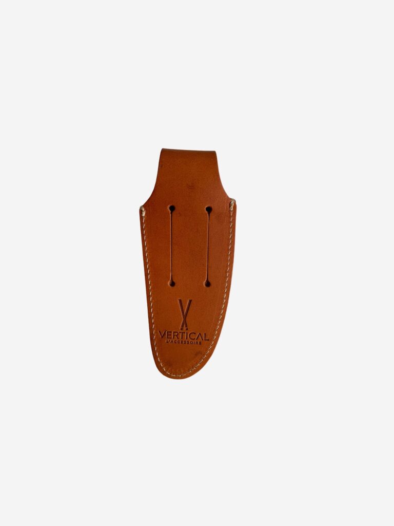 Pierrot - Etui à couteau Cognac Pierrot x Vertical