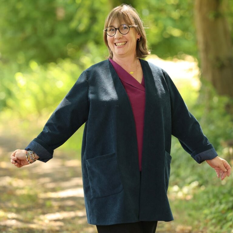 Quintessence - Veste Elvire Canard – Taille unique
