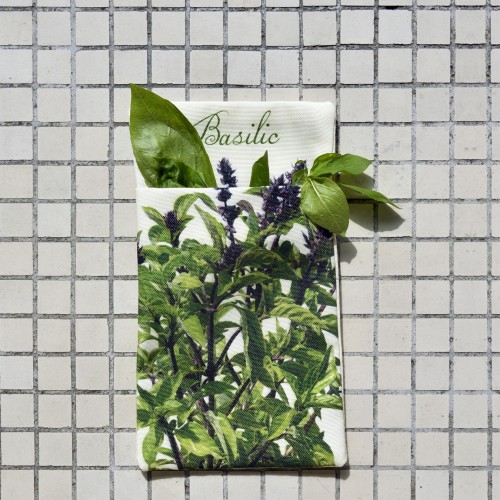 vide poche basilic MARON BOUILLIE - Poche pour herbes aromatiques Basilic