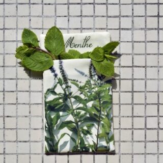 Maron Bouillie - Poche pour herbes aromatiques Menthe