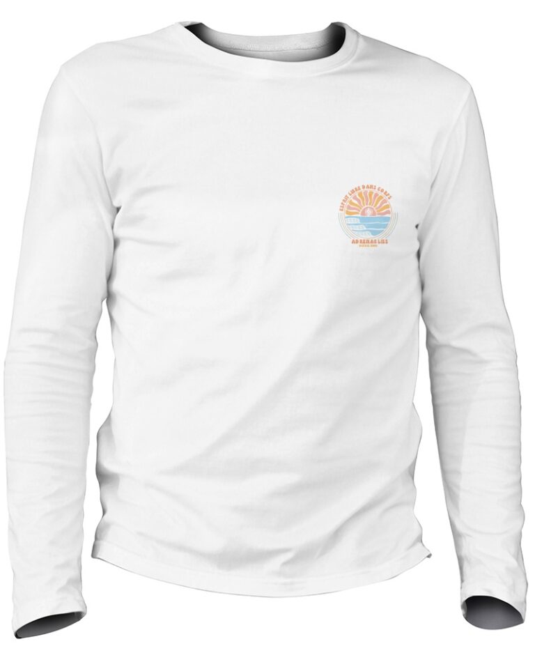 Adrenagliss - ZEN - TEE SHIRT MANCHES LONGUES HOMME FABRIQUÉ EN FRANCE EN COTON BIO – Gris chiné