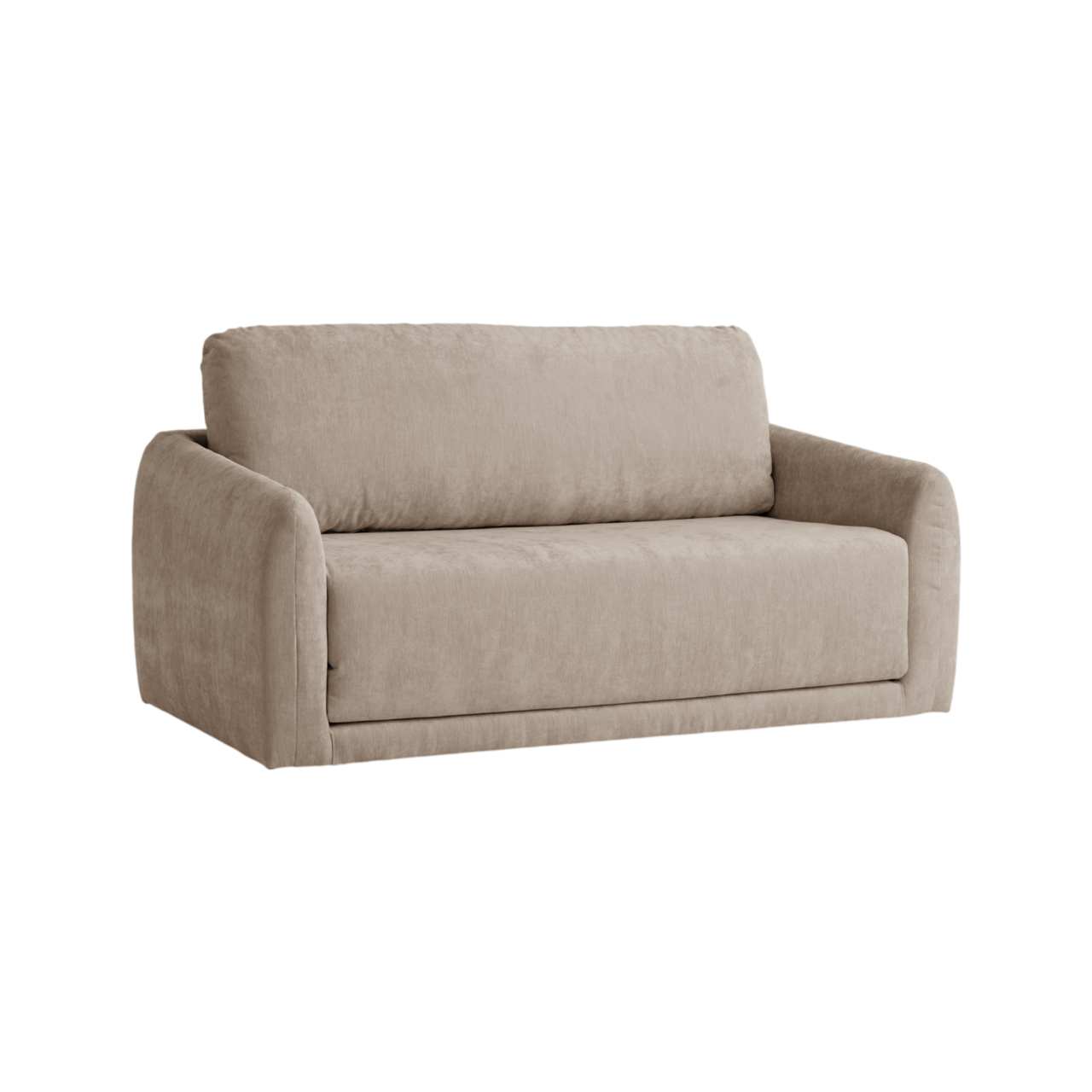 01 de canapes et fauteuils canapes convertibles 2 places essentiels par camif beige tissus palma epic camif 100402034390 ESSENTIELS PAR CAMIF - Canapé déplimousse tissu Palma
