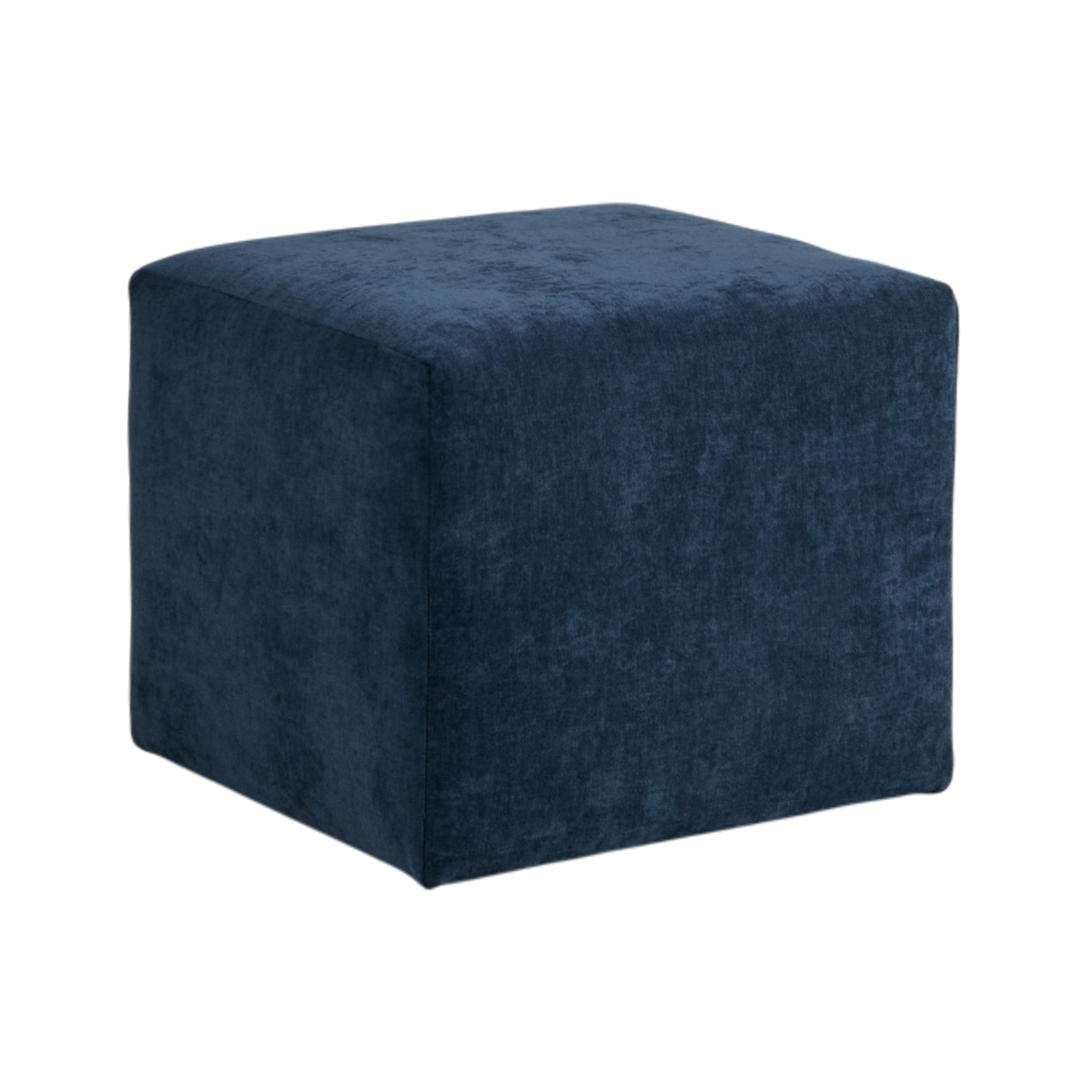 01 de canapes et fauteuils poufs camif signature bleu tissus oury camif 100404184498 CAMIF SIGNATURE - Pouf tissu Oury