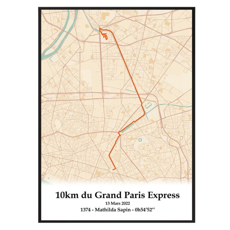 The Post Trace - 10km du Grand Paris Express