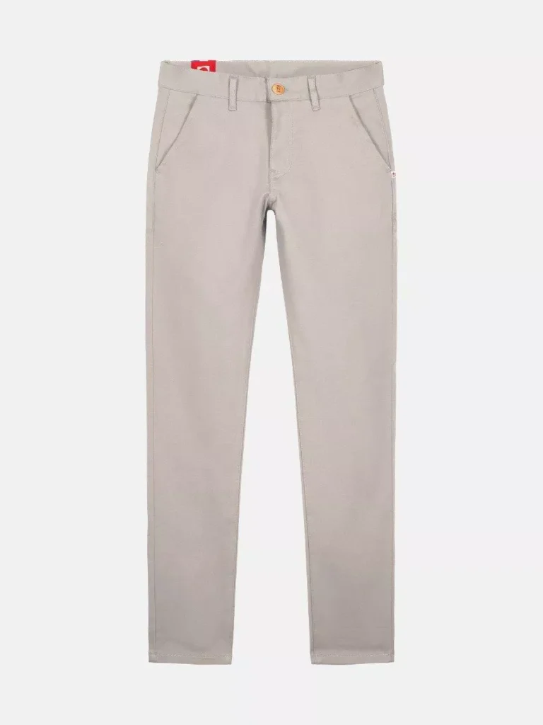 1083 - CHINO AJUSTE 163N coton bio filidenim flex uni beige Homme