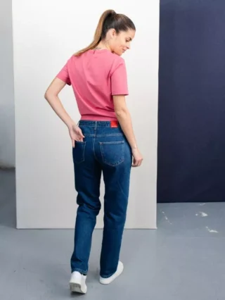 1083 - Jeans droit 201n delave