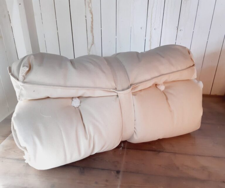 Made in Occitanie - Futon en laine Bébé – 70x140