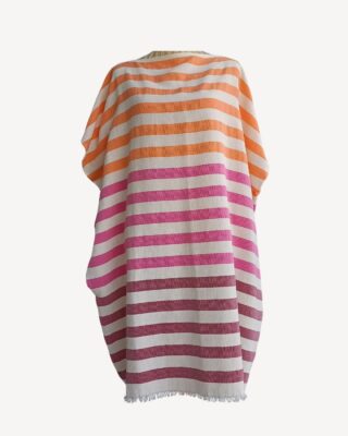 Poncho de Plage « Rosa » par la marque Aux Bains Français Aux Bains Français - Poncho de Plage « Rosa »