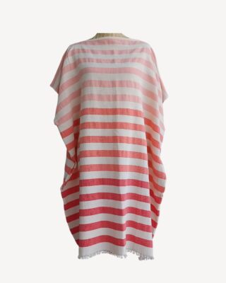 Poncho de Plage « Groseille » par la marque Aux Bains Français Aux Bains Français - Poncho de Plage « Groseille »