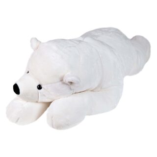 Ourse BANQUISE – Géant 120 cm par la marque Les Petites Maries Les Petites Maries - Ourse BANQUISE – Géant 120 cm
