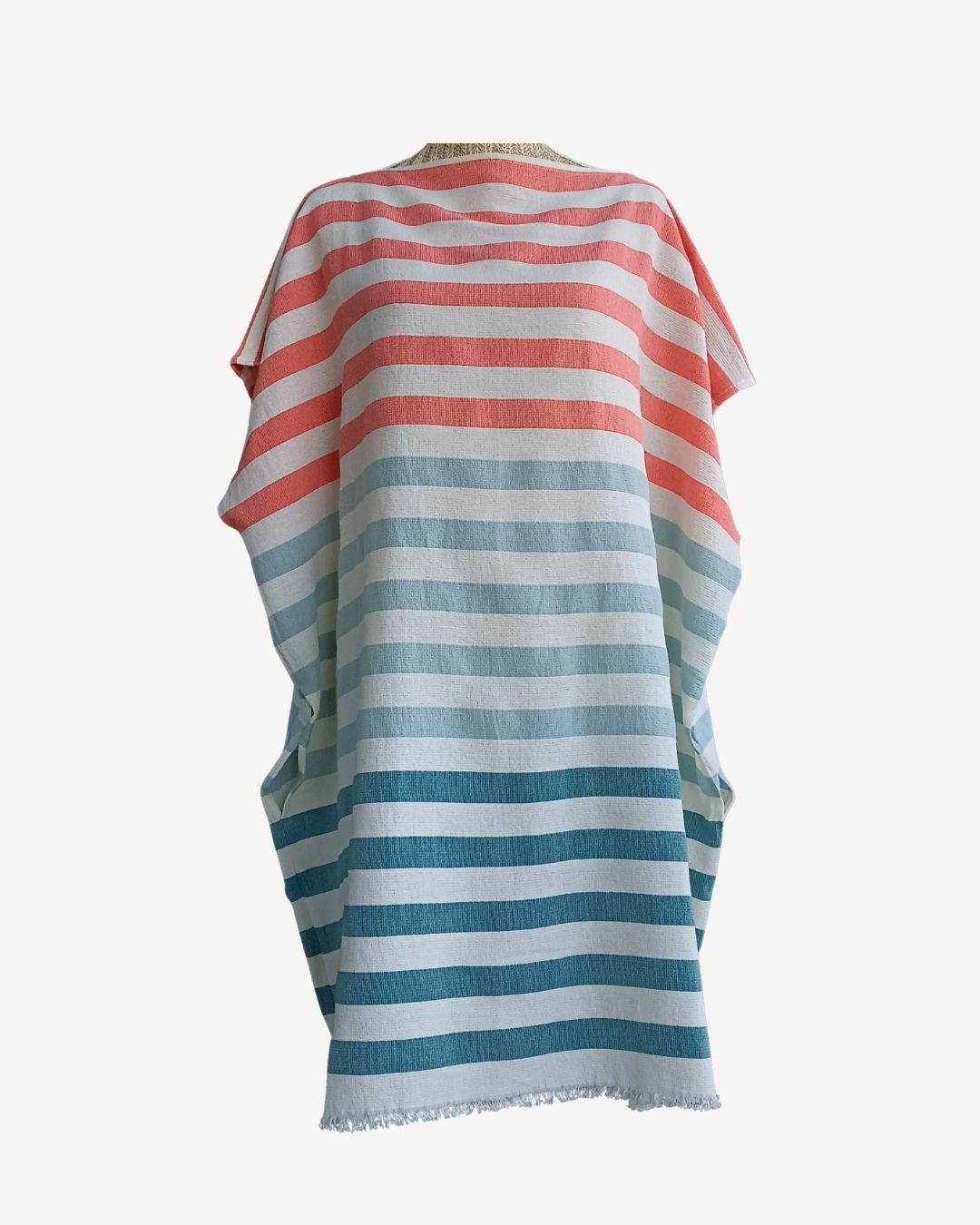 7 Aux Bains Français - Poncho de Plage "Bonheur"