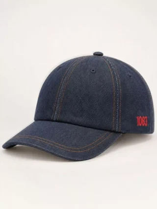 Casquette jeans bleu 830 par la marque 1083 1083 - Casquette jeans bleu 830