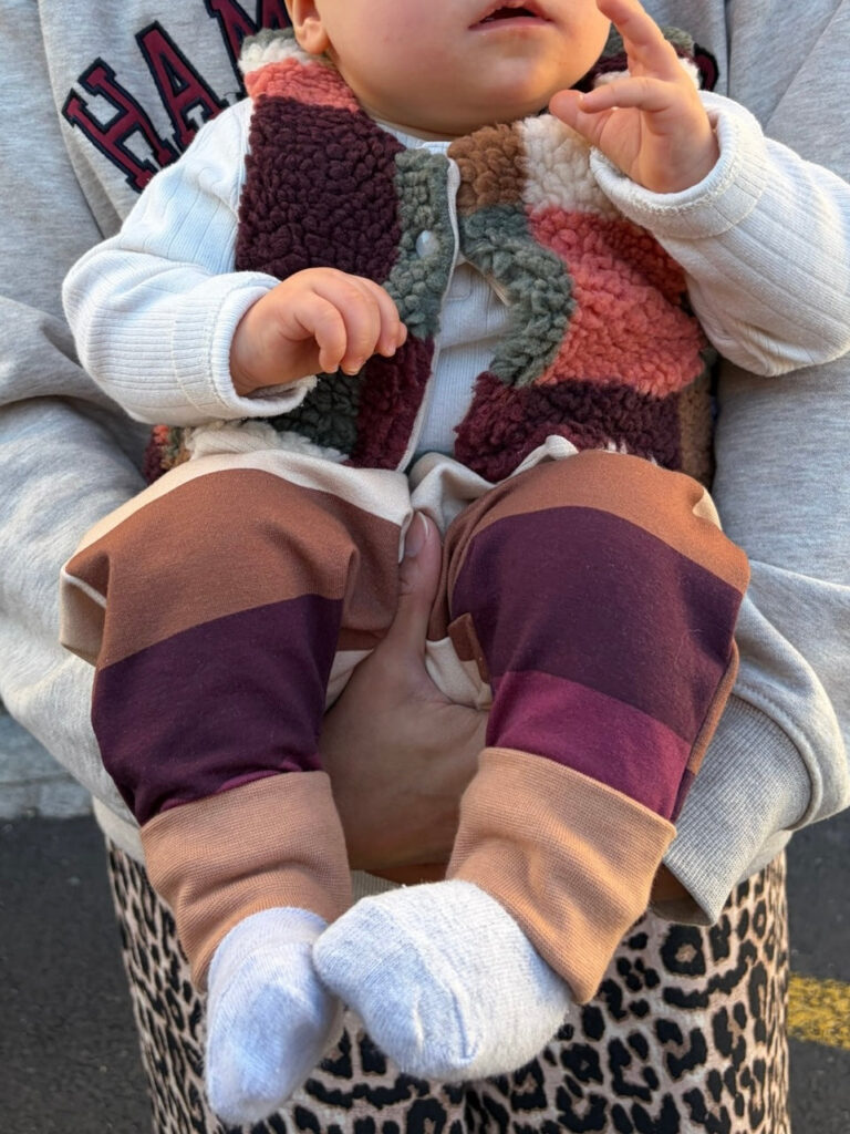 les Mômes des Dômes - Sarouel évolutif Luce – 2 - 5 ans / Sarouel + bonnet