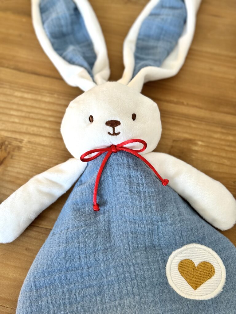 Les Petites Maries - Doudou à bisous - Lapin