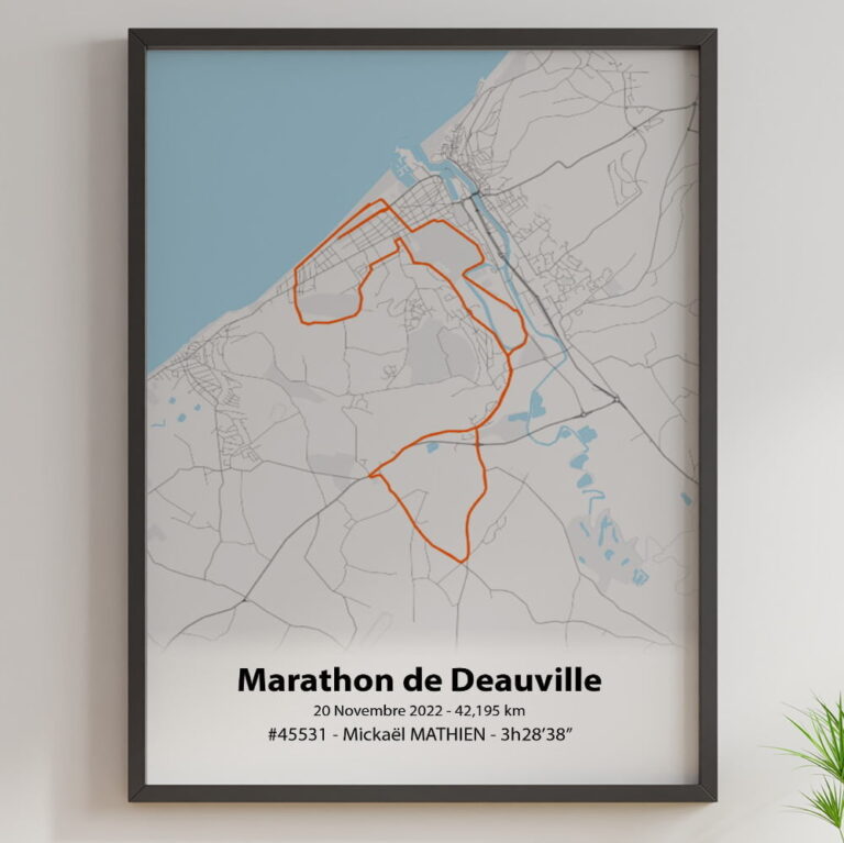 The Post Trace - Affiche Marathon de Deauville