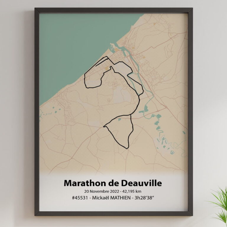 The Post Trace - Affiche Marathon de Deauville