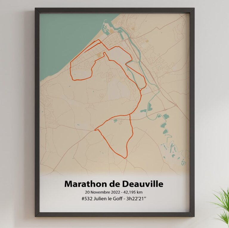 The Post Trace - Affiche Marathon de Deauville