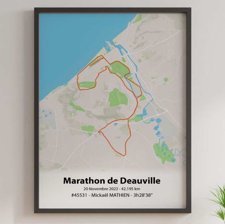 The Post Trace - Affiche Marathon de Deauville