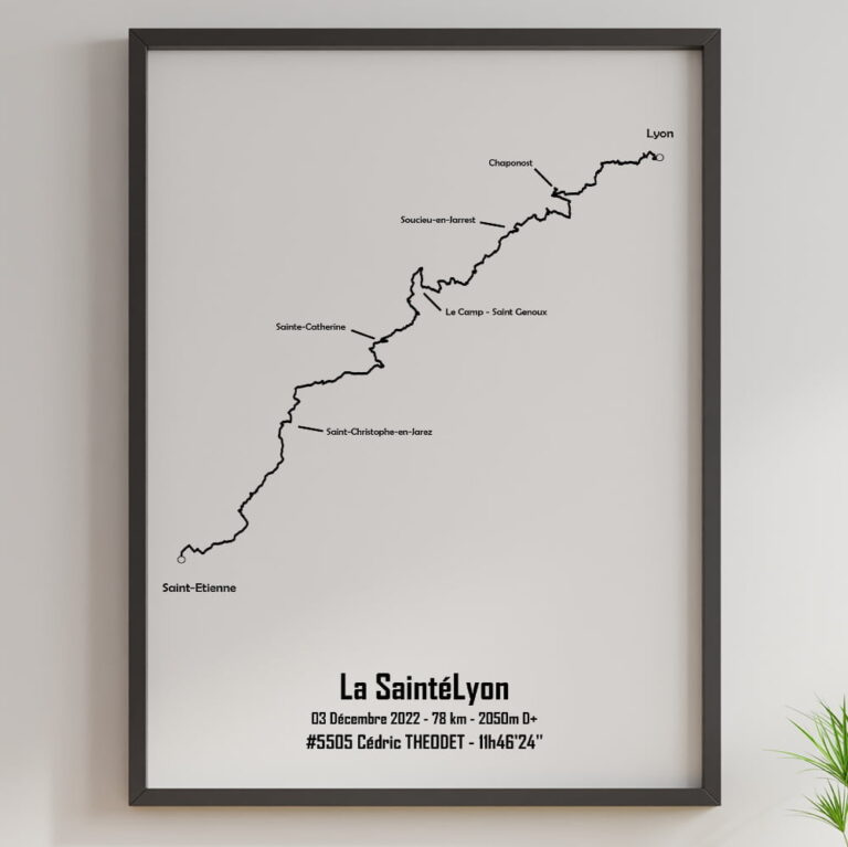 The Post Trace - SaintéLyon