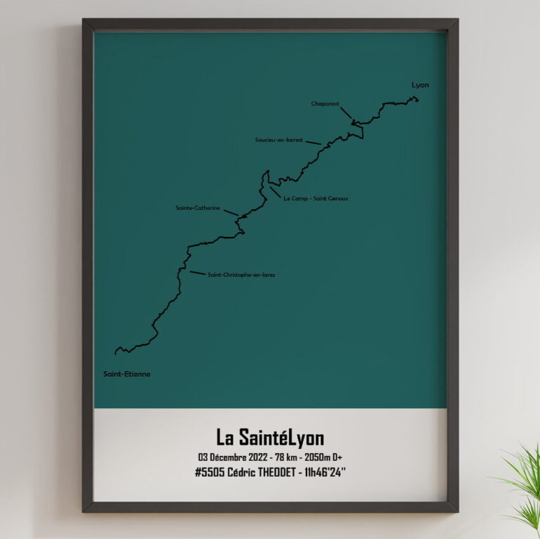 The Post Trace - SaintéLyon