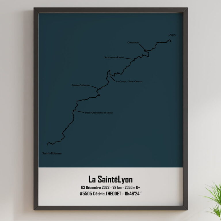 The Post Trace - SaintéLyon