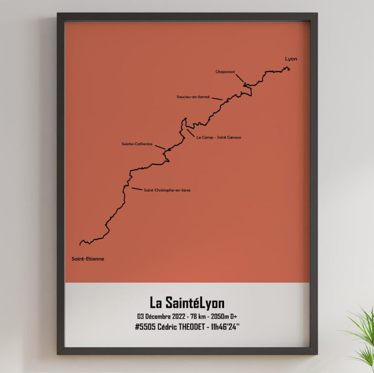 The Post Trace - SaintéLyon