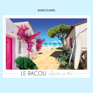 Affiche Plage du Racou imparfaite | 50×70 cm par la marque Foliove Foliove - Affiche Plage du Racou imparfaite | 50×70 cm