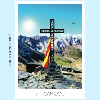Affiche Pic du Canigou | Imparfaite 50×70 cm par la marque Foliove Foliove - Affiche Pic du Canigou | Imparfaite 50×70 cm