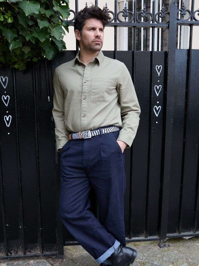 Pierrot - Ceinture Tressée Premium Noir et Blanc Pierrot x Vertical – L