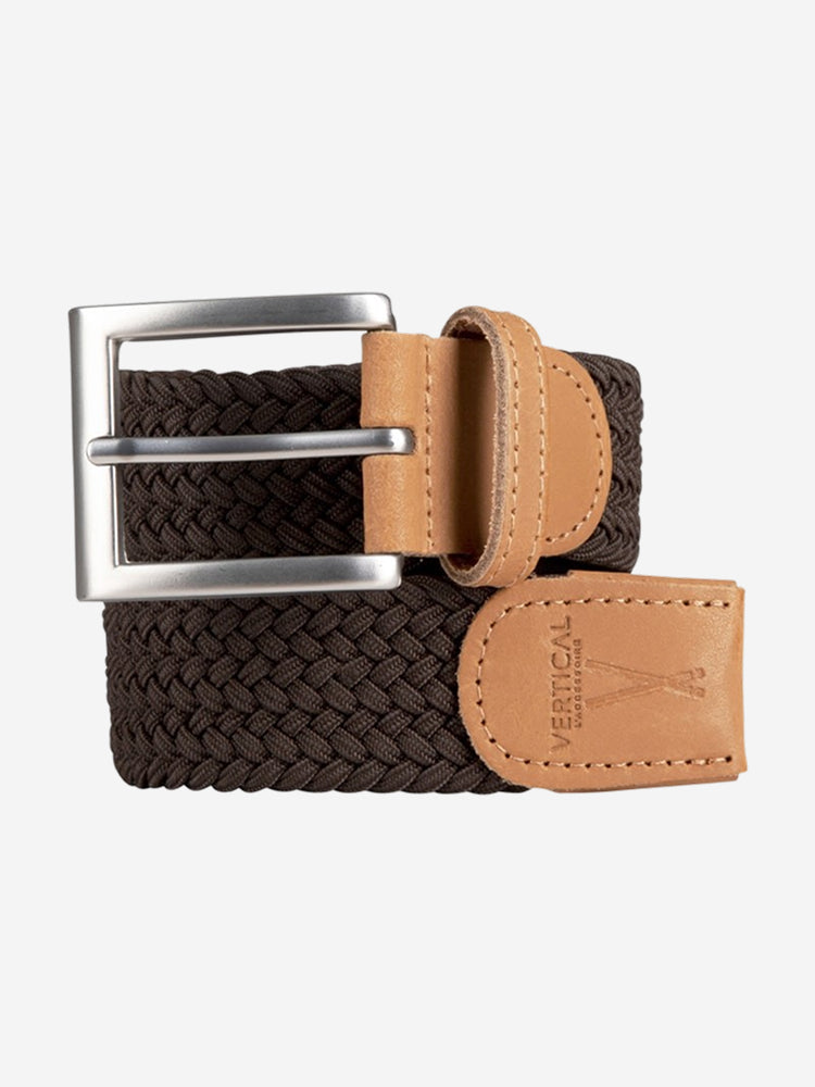 B0HGMHFM69.MAIN Pierrot - Ceinture Tressée Premium Marron Pierrot x Vertical – L