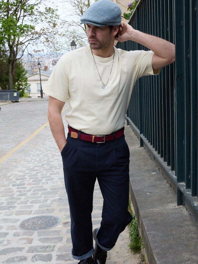 Pierrot - Ceinture Tressée Premium Bordeaux Pierrot x Vertical – L